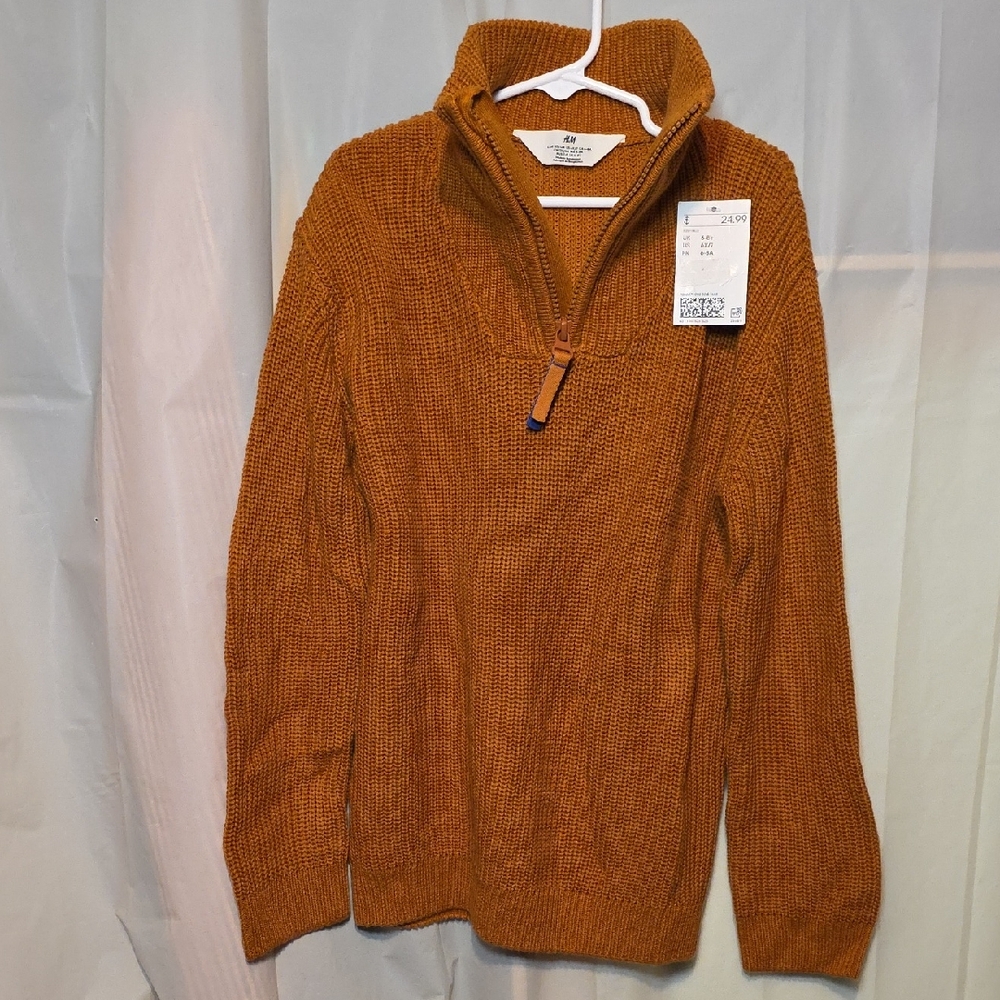 Boys Half-Zip Sweater